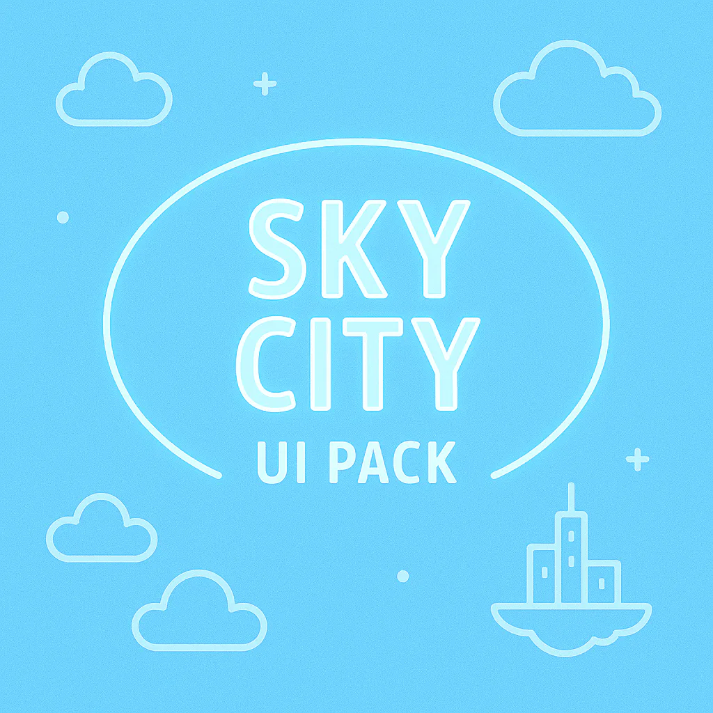 Sky City UI Pack product preview